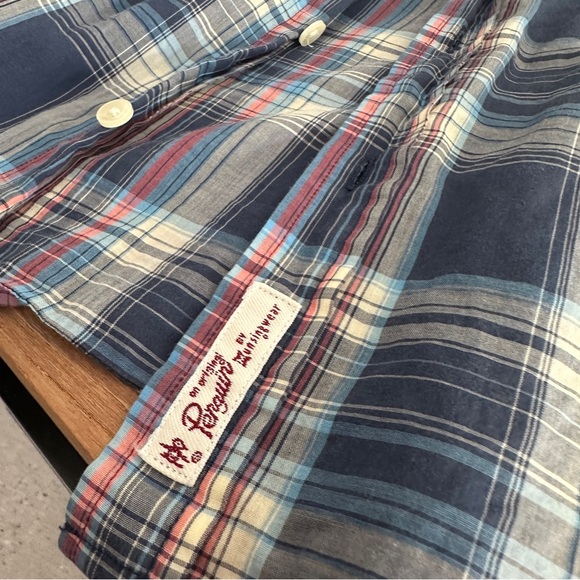 Original Penguin Plaid Short Sleeve Button-Down Shirt – Classic Fit - Picture 3 of 7